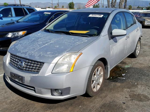 3N1AB61EX7L726377 - 2007 NISSAN SENTRA 2.0 SILVER photo 2