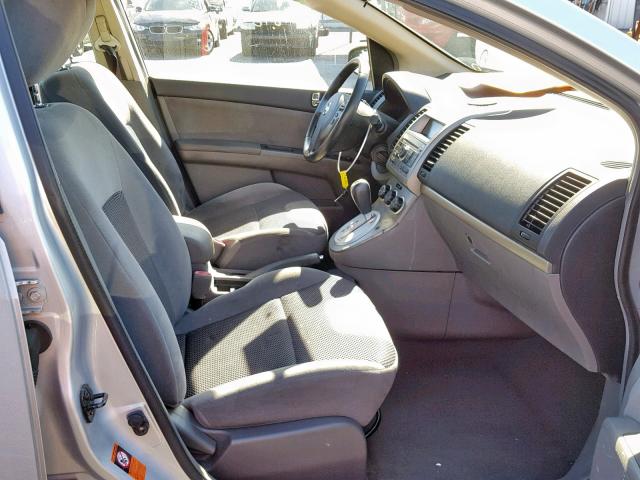 3N1AB61EX7L726377 - 2007 NISSAN SENTRA 2.0 SILVER photo 5