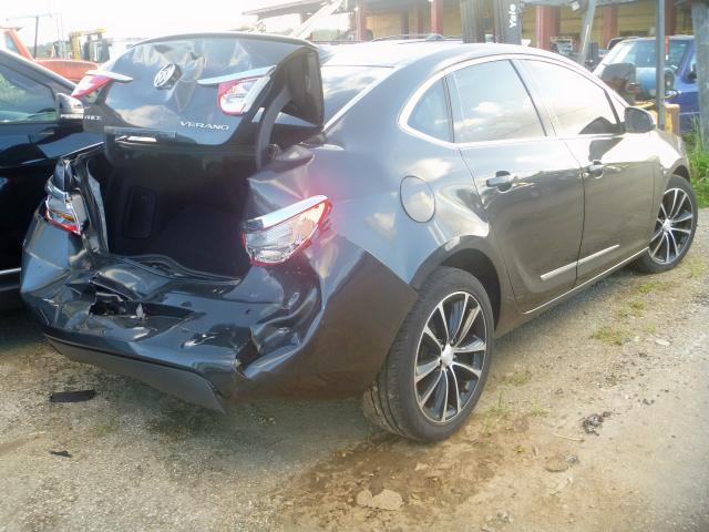 1G4PW5SK2G4167399 - 2016 BUICK VERANO SPO GRAY photo 4