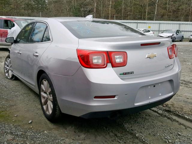 1G11E5SA3GF109092 - 2016 CHEVROLET MALIBU LIM SILVER photo 3