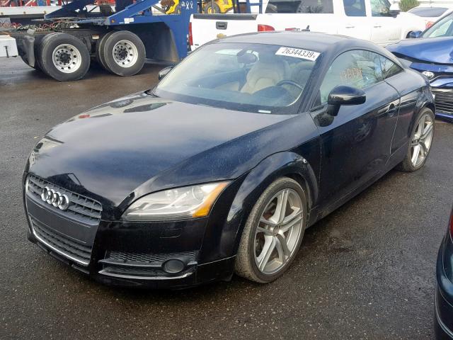 TRUAF38J881001913 - 2008 AUDI TT 2.0T BLACK photo 2