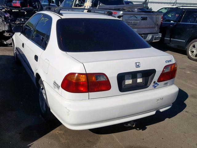 1HGEN1649YL000615 - 2000 HONDA CIVIC GX WHITE photo 3