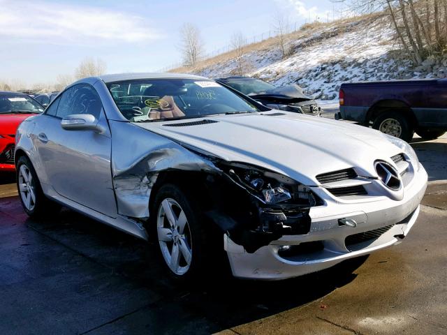 WDBWK54F47F144401 - 2007 MERCEDES-BENZ SLK 280 SILVER photo 1