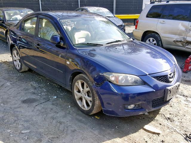 JM1BK32G481182838 - 2008 MAZDA 3 I BLUE photo 1