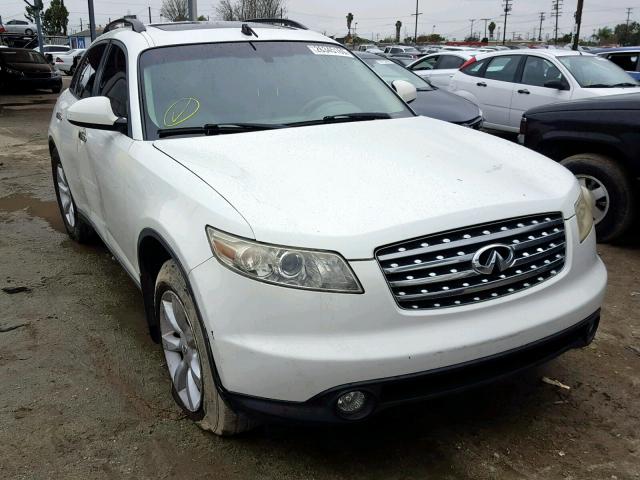 JNRAS08W84X217509 - 2004 INFINITI FX35 WHITE photo 1