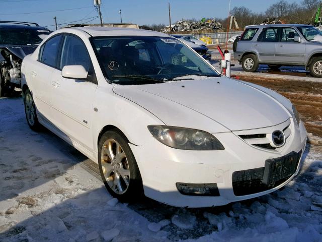 JM1BK324271719386 - 2007 MAZDA 3 S WHITE photo 1