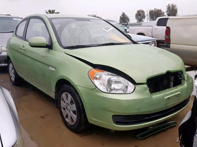 KMHCM3AC2AU181314 - 2010 HYUNDAI ACCENT BLU GREEN photo 1