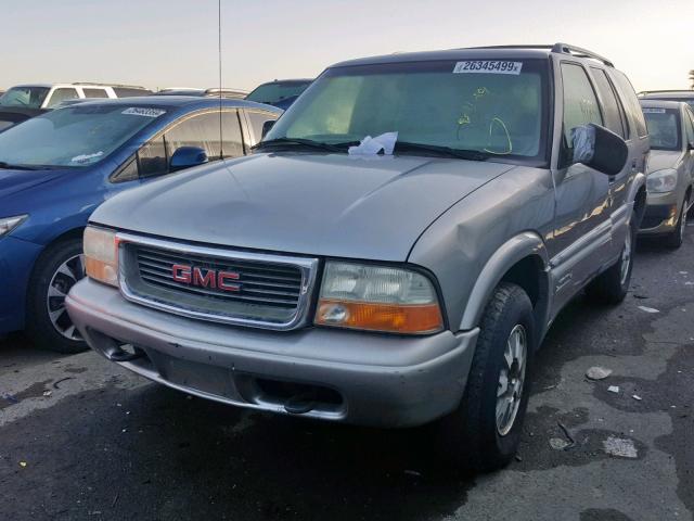 1GKDT13W1Y2180091 - 2000 GMC JIMMY / EN GRAY photo 2