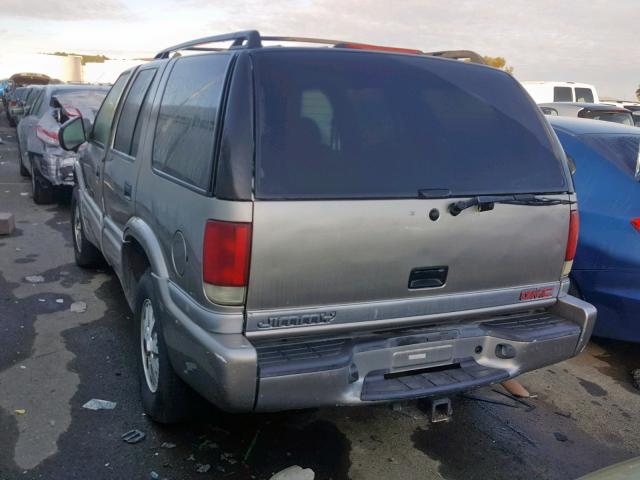 1GKDT13W1Y2180091 - 2000 GMC JIMMY / EN GRAY photo 3