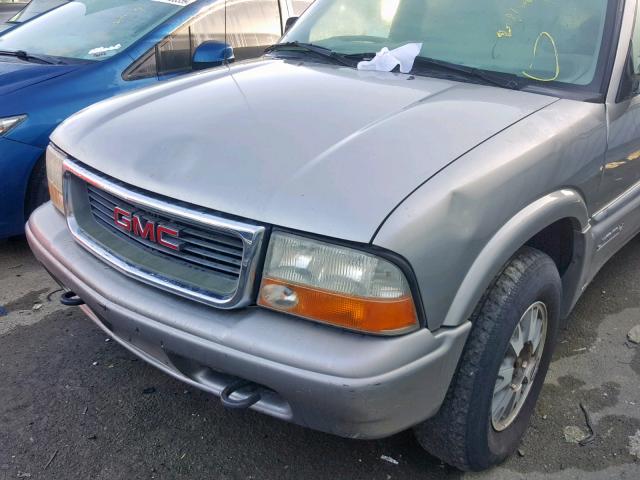 1GKDT13W1Y2180091 - 2000 GMC JIMMY / EN GRAY photo 9