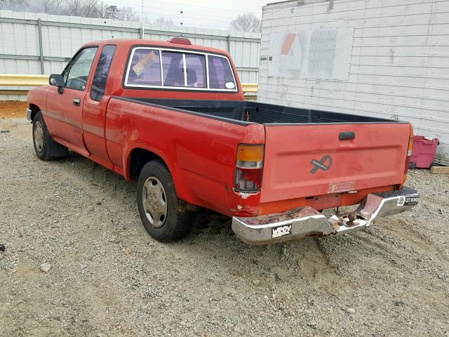 JT4RN93P3R5098687 - 1994 TOYOTA PICKUP 1/2 RED photo 3