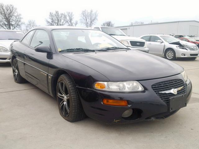 4C3AU52N7WE075386 - 1998 CHRYSLER SEBRING LX BLACK photo 1