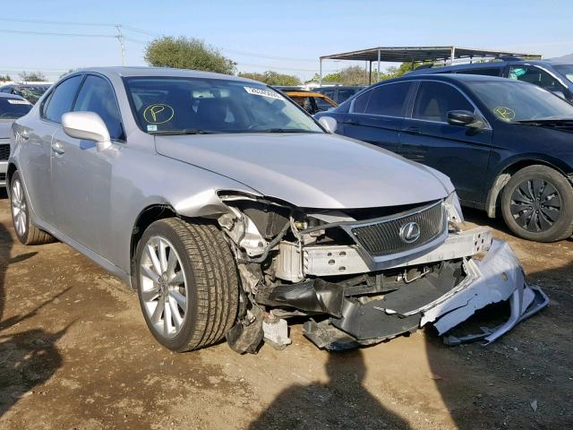 JTHBE262762006582 - 2006 LEXUS IS 350 SILVER photo 1