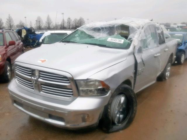 1C6RR7LT1KS526907 - 2019 RAM 1500 CLASS SILVER photo 2