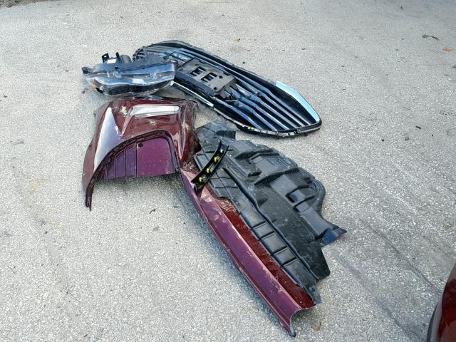 4T1BK1EB3HU260380 - 2017 TOYOTA AVALON XLE MAROON photo 9