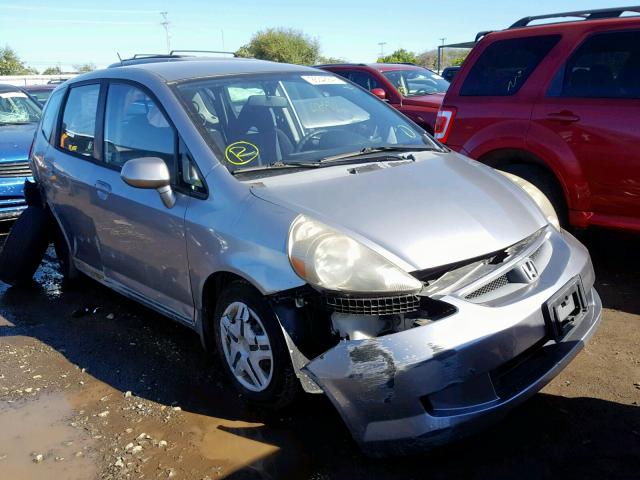 JHMGD38477S041069 - 2007 HONDA FIT SILVER photo 1