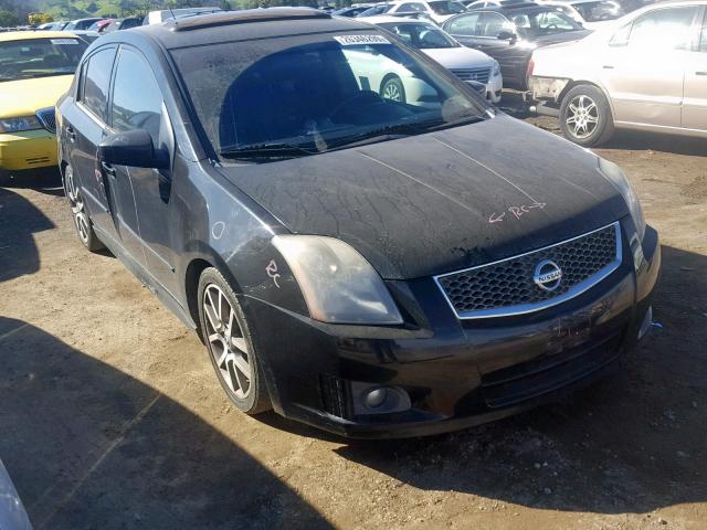 3N1CB61E37L713558 - 2007 NISSAN SENTRA SE- BLACK photo 1