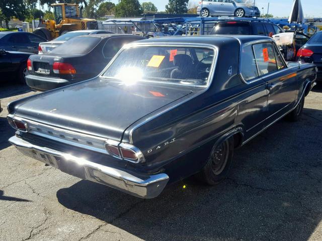 0000LP23B65112534 - 1966 DODGE DART BLACK photo 4