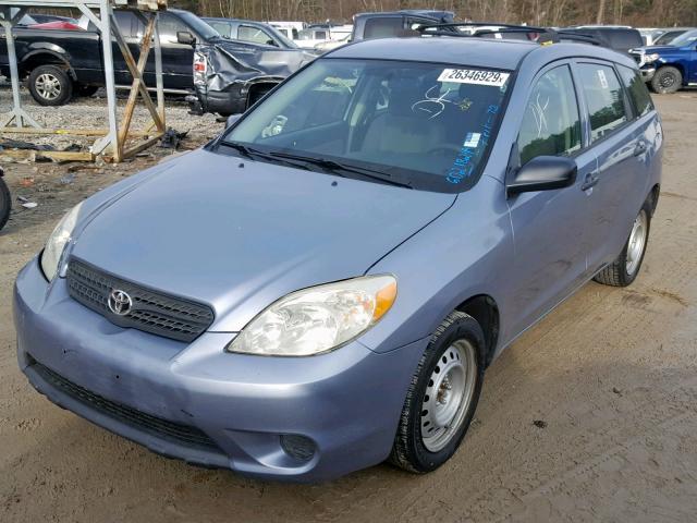 2T1KR32E05C339279 - 2005 TOYOTA COROLLA MA BLUE photo 2