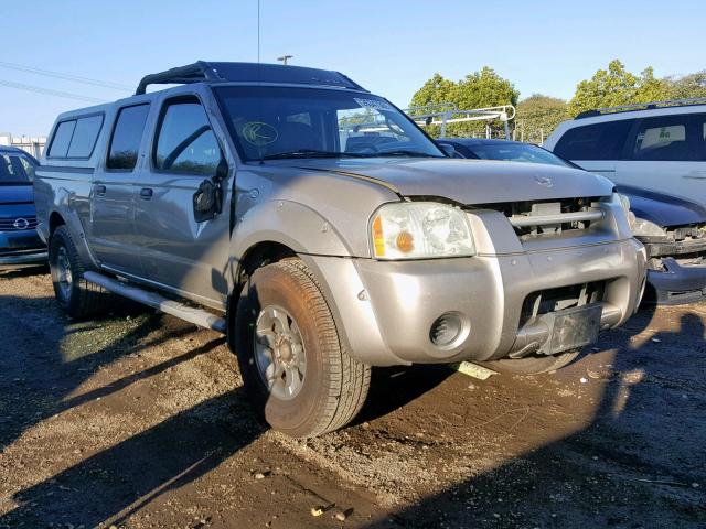 1N6ED29X84C459834 - 2004 NISSAN FRONTIER C GRAY photo 1