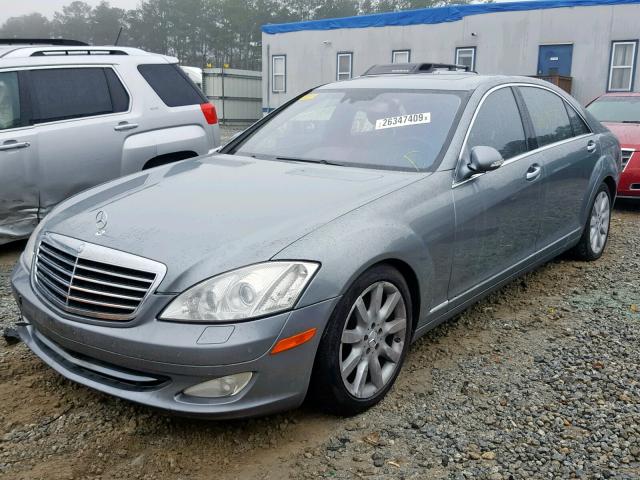 WDDNG71X17A078884 - 2007 MERCEDES-BENZ S 550 TEAL photo 2