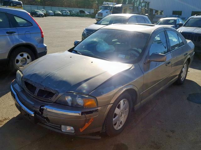 1LNHM86S52Y702426 - 2002 LINCOLN LS BEIGE photo 2