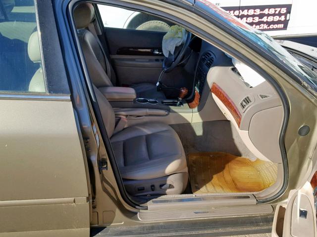 1LNHM86S52Y702426 - 2002 LINCOLN LS BEIGE photo 5