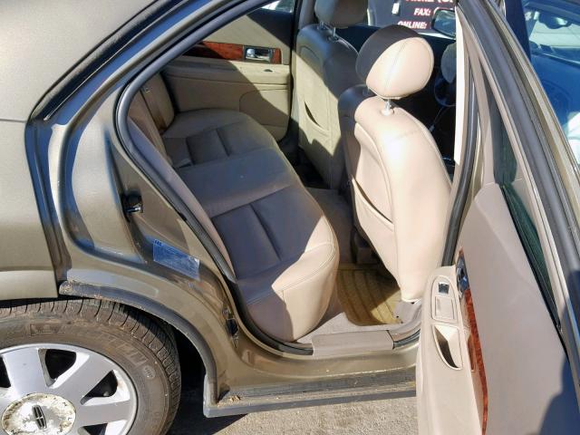 1LNHM86S52Y702426 - 2002 LINCOLN LS BEIGE photo 6