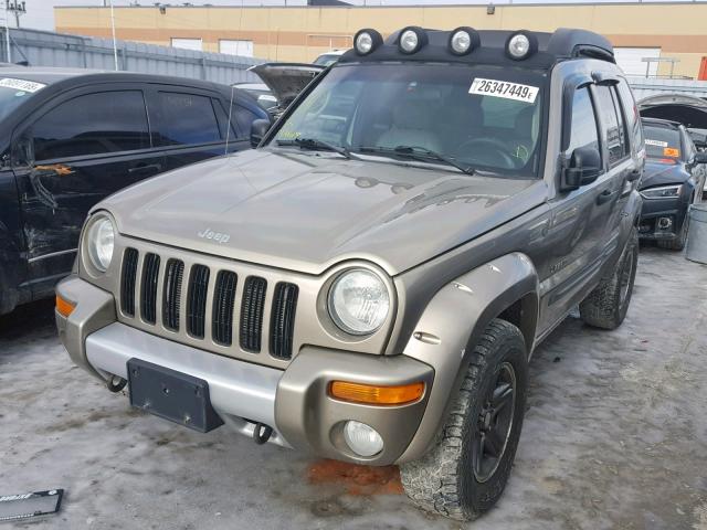 1J4GL38K74W237000 - 2004 JEEP LIBERTY RE GOLD photo 2