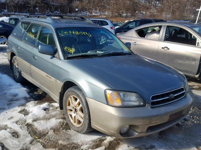 4S3BH686627649616 - 2002 SUBARU LEGACY OUT GRAY photo 1