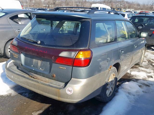 4S3BH686627649616 - 2002 SUBARU LEGACY OUT GRAY photo 4