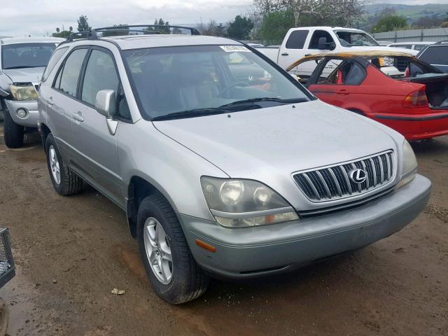 JT6HF10U7X0094003 - 1999 LEXUS RX 300 SILVER photo 1