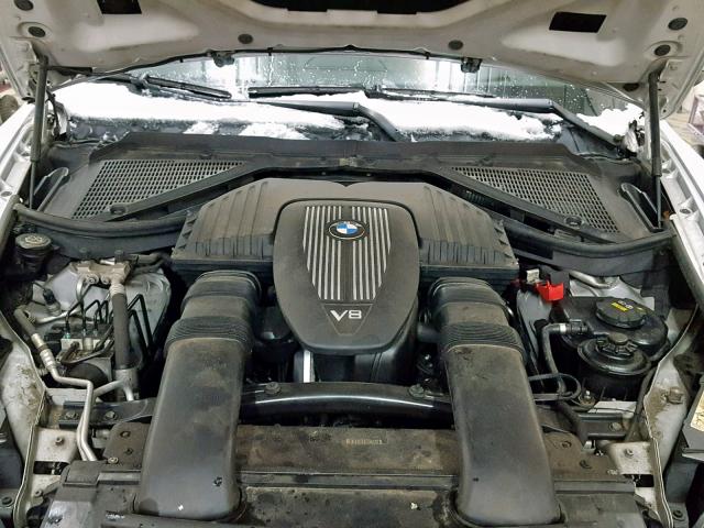 5UXFE83559L168955 - 2009 BMW X5 XDRIVE4 SILVER photo 7