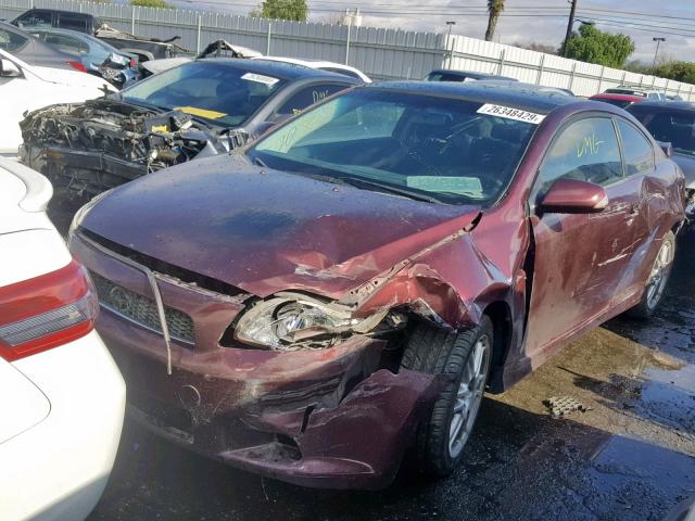 JTKDE177160097318 - 2006 TOYOTA SCION TC მუქწითელი ფოტო 2