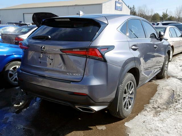 JTJBARBZXK2179464 - 2019 LEXUS NX 300 GRAY photo 4