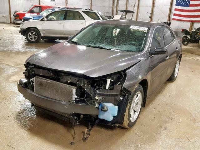 1G11B5SA9DF319782 - 2013 CHEVROLET MALIBU LS GRAY photo 2