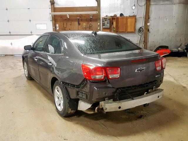 1G11B5SA9DF319782 - 2013 CHEVROLET MALIBU LS GRAY photo 3