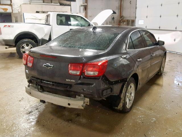 1G11B5SA9DF319782 - 2013 CHEVROLET MALIBU LS GRAY photo 4