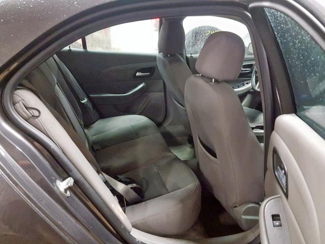 1G11B5SA9DF319782 - 2013 CHEVROLET MALIBU LS GRAY photo 6