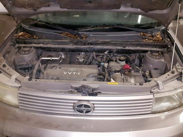 JTLKT324850214070 - 2005 TOYOTA SCION XB Сұр фото 7