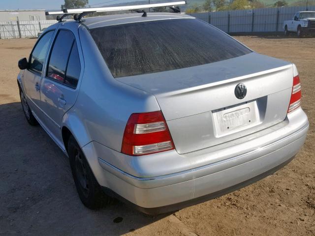 3VWRA69M04M112634 - 2004 VOLKSWAGEN JETTA GL SILVER photo 3