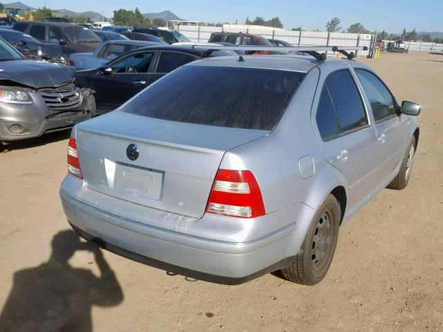 3VWRA69M04M112634 - 2004 VOLKSWAGEN JETTA GL SILVER photo 4