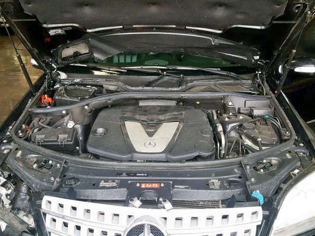 4JGBB22E08A357896 - 2008 MERCEDES-BENZ ML 320 CDI BLACK photo 7
