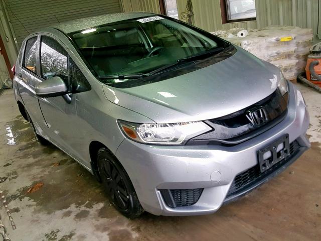 3HGGK5G54HM705482 - 2017 HONDA FIT LX SILVER photo 1