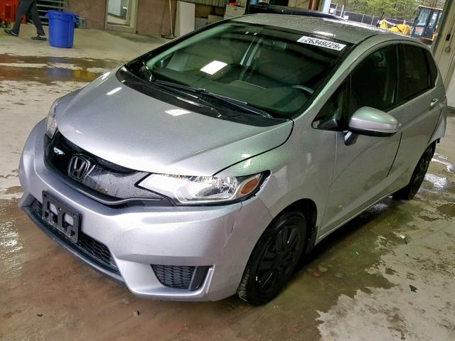 3HGGK5G54HM705482 - 2017 HONDA FIT LX SILVER photo 2