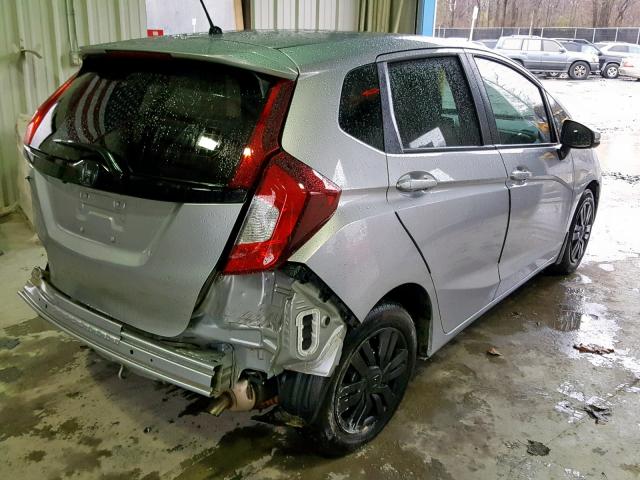 3HGGK5G54HM705482 - 2017 HONDA FIT LX SILVER photo 4