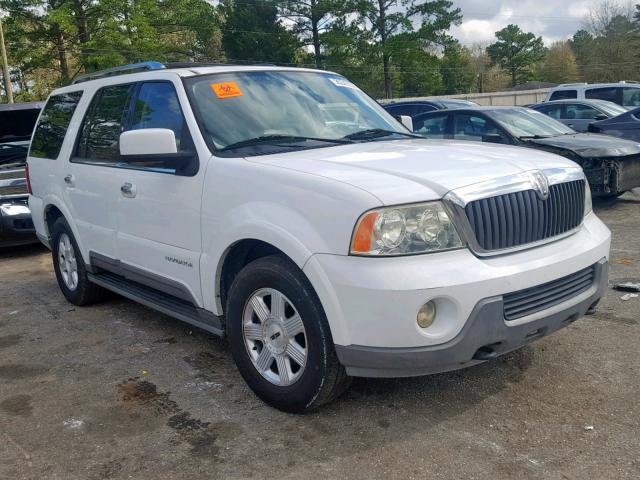 5LMFU27R93LJ40798 - 2003 LINCOLN NAVIGATOR Ақ фото 1