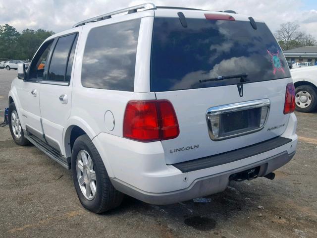 5LMFU27R93LJ40798 - 2003 LINCOLN NAVIGATOR Ақ фото 3