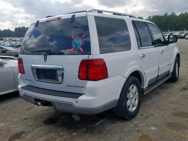 5LMFU27R93LJ40798 - 2003 LINCOLN NAVIGATOR Ақ фото 4