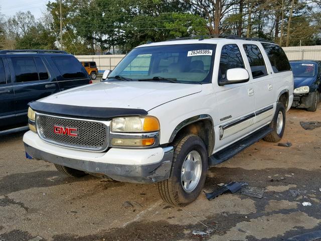 3GKEC16Z43G132322 - 2003 GMC YUKON XL C WHITE photo 2